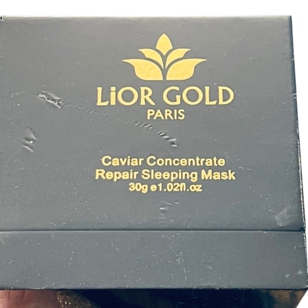 NEW Lior Gold Paris Caviar Concentrate Repair Sleeping Mask 30g 1.2 Fl oz.